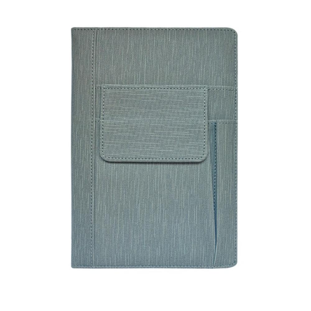 Ретро-блокнот с карманом для списка дел, многофункциональный блокнот из искусственной кожи для студентов