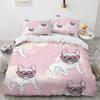 French Bulldog Bedding Set Children Boys Girls Duvet Cover Cartoon Puppy 3pcs Single Double Twin Full King Size Duvet Cover Set