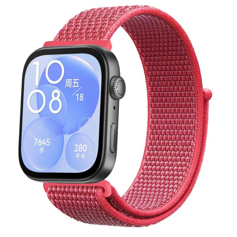 Нейлоновый петлевой ремешок для Huawei Watch Fit 3/4/4 Pro Дышащий спортивный браслет Ремешок для Huawei Watch Fit 4/Fit 4 Pro Браслет Ремень