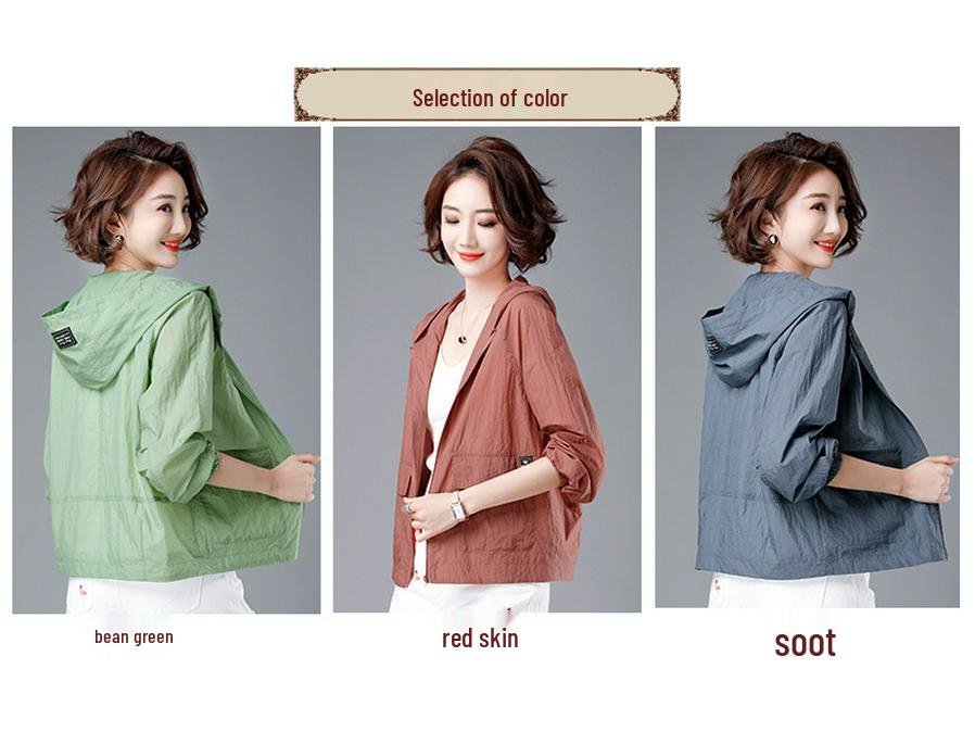 Легкая Универсальная Куртка с Защитой от Солнца Большого Размера для Лета