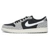 Кроссовки унисекс Air 1 Retro Low OG Black Cement Muslin Tech-Grey White CZ0790-001