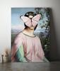 Canvas Painting Portrait Butterfly Pop Art