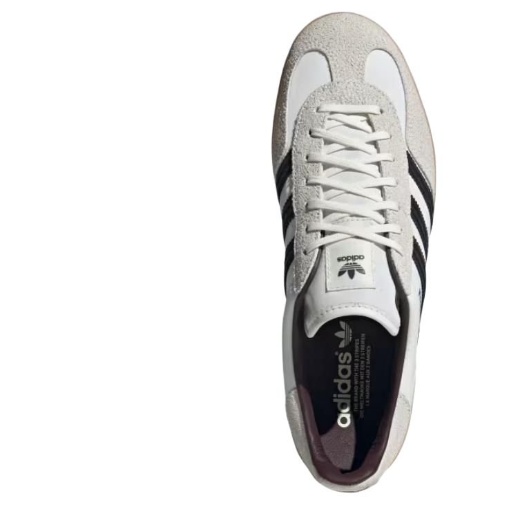 Hikari Shibata X Adidas Gazelle Indoor White Night Grey Gum Unisex Sneakers Core-White Cream-White IH9985