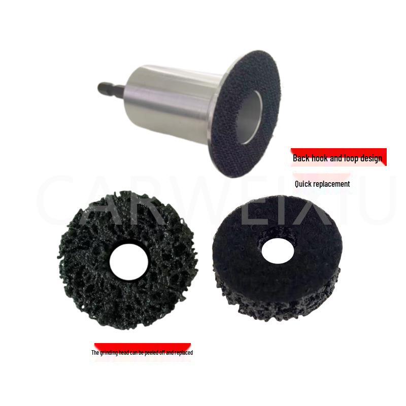 Dual-Use Car Wheel and Brake Disc Rust Remover and Polisher