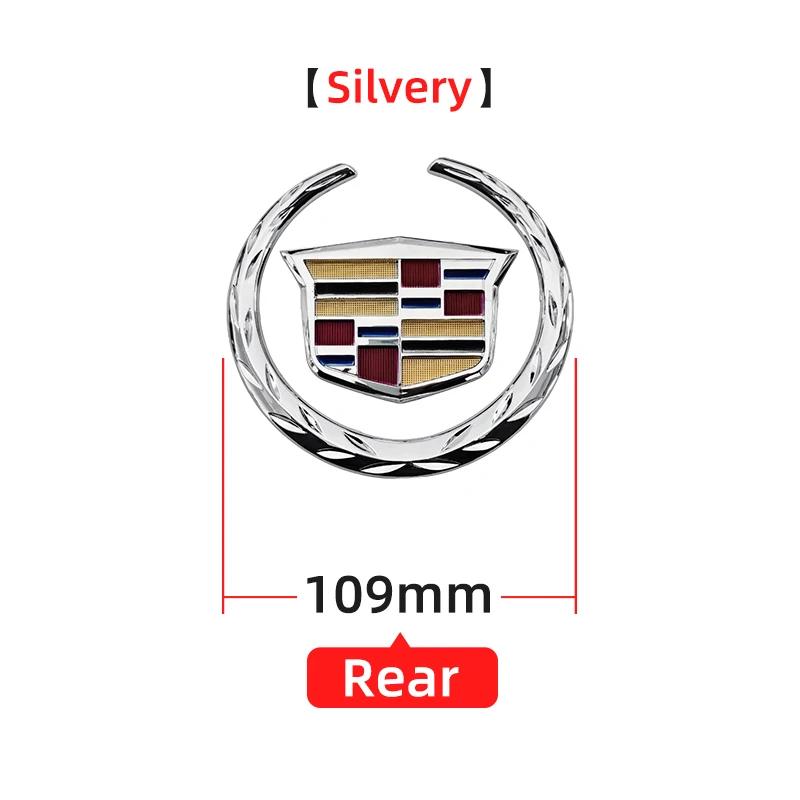 1pcs ABS 109mm 158mm for Cadillac SRX ATS XTS Car Front Grille Emblem Rear Tail Bumper Trunk Sticker Badge Styling Accessories