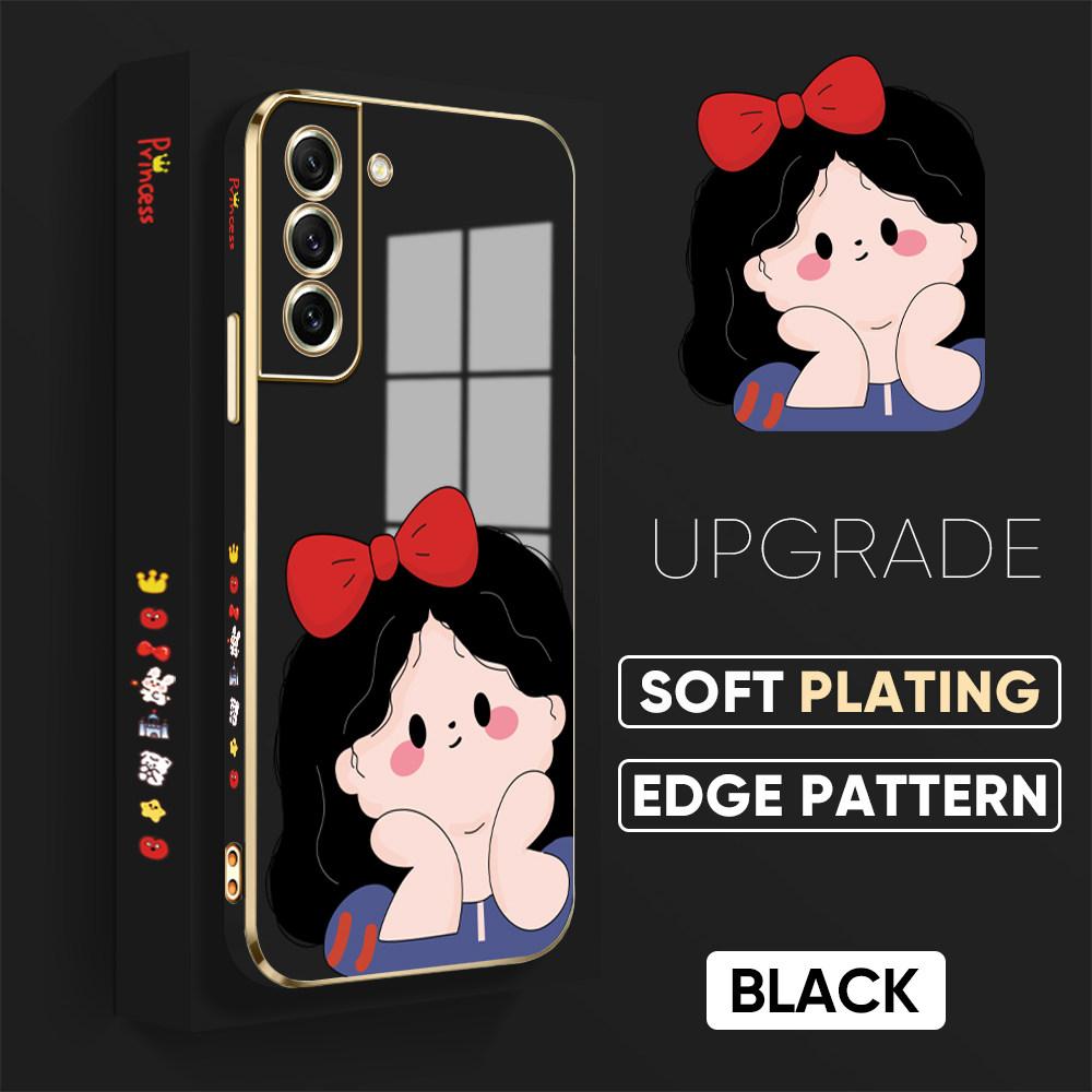 Красочные печатные узоры с квадратным краем корпуса с покрытием корпуса телефона Роскошное покрытие Мягкий чехол для телефона для iPhone Motorola Moto OnePlus Samsung