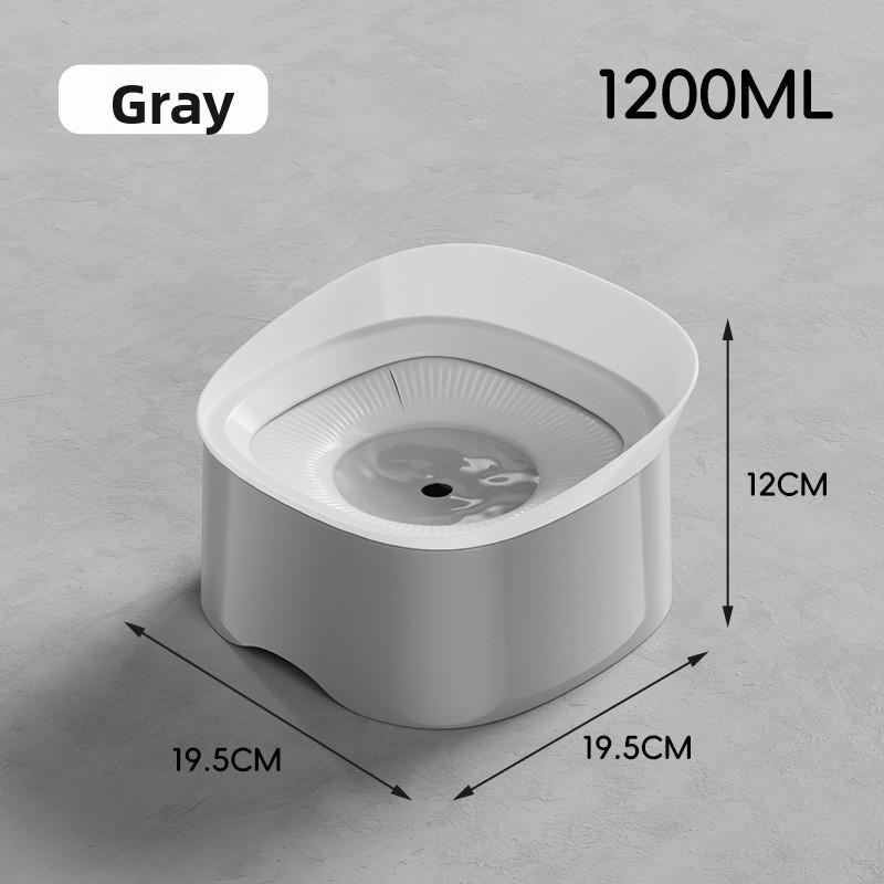 Pet Floating Water Bowl Pp Material For Large Dogs And Small Dogs With Elevated Design For Easy Drinking