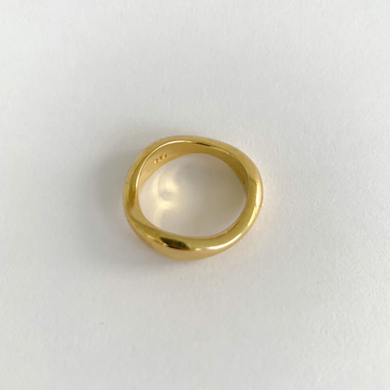 Современное посеребренное кольцо-ангел из золота 14 карат