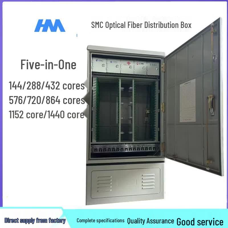 GPHMTEL Outdoor 360-Core Fiber Optic Cross-Connect Cabinet