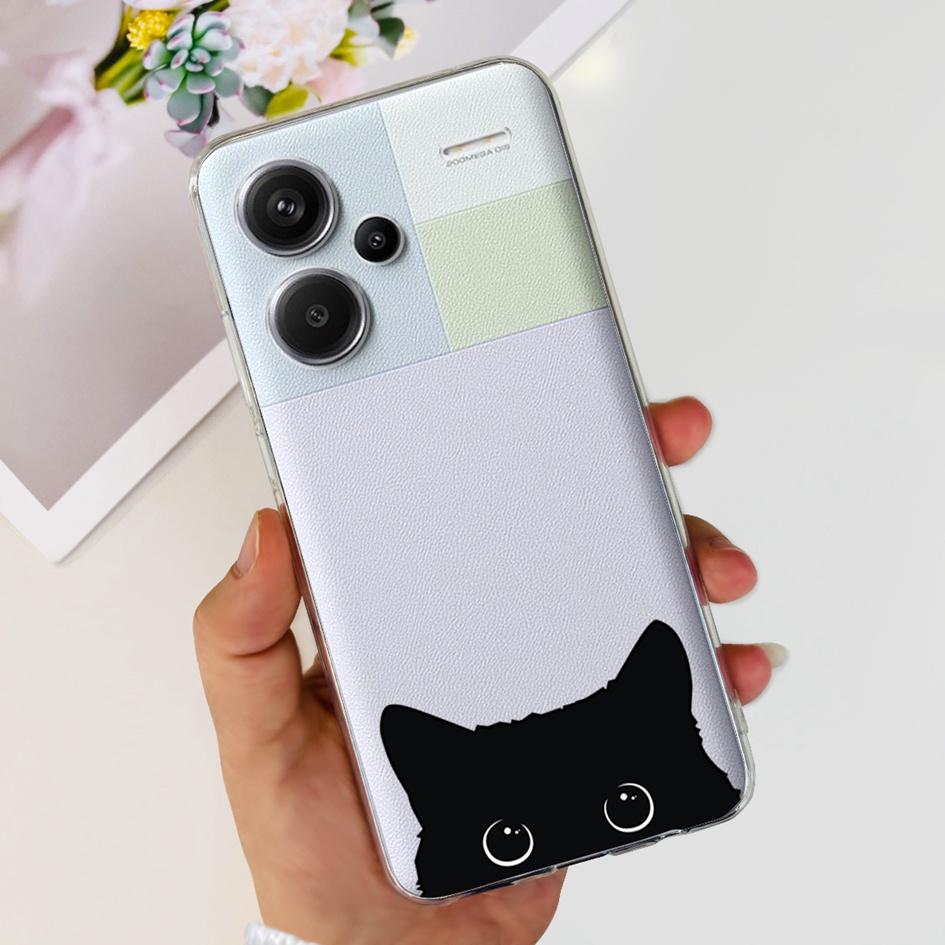 For Xiaomi Redmi Note 13 5G Case Luxury Marble Transparent Phone Cover For Redmi Note 13 Pro Plus Funda on Note 13 Pro 5G Bumper