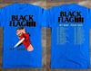 Футболка Black Flag Тур 2023, Панк-рок группа Black Flag Тур 2023 Концерт UNISEX Футболка EN137
