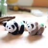 Cute Cute Little Panda Pendant Plush Toy Doll Giant Panda Bag Hanging Decoration Keychain Doll Doll