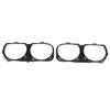 Pair Trims Cover Lamp Headlight Bezels Decoration 68259053ab Replacement For Dodge Challenger Scat