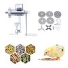 Manual Birds Fishing Bait Granulator Making Machine Animal Food Maker Pellet Mell Manual Pet Food Pellet Maker