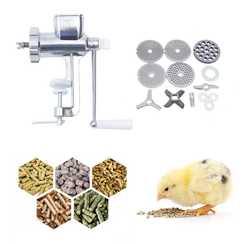 Manual Birds Fishing Bait Granulator Making Machine Animal Food Maker Pellet Mell Manual Pet Food Pellet Maker