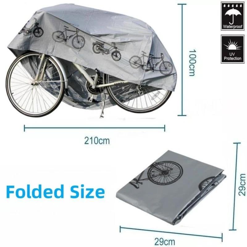 Waterproof Bike Bicycle Cover Outdoor UV Guardian MTB Bike Case For The Bicycle Prevent Rain Bike Cover Bicycle Accessories