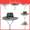Солнечная шляпа-панама Защита Широкие поля Сетчатая кепка Для улицы Дышащая