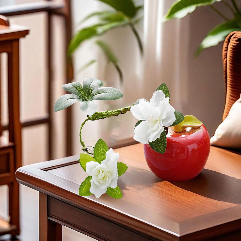 Керамическая ваза для цветов в форме фруктов, центральные украшения для стола, органайзер для букетов