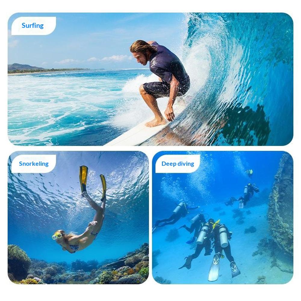 TELESIN For Insta360 Ace Pro 2 Waterproof Case 45m Underwater Diving Shell Protective Cover