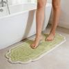 Коврик Мягкий Впитывающий Плюшевый Напольный Ванный Коврик Коврик Противоскользящий Быстросохнущий Машинная Стирка Длинный Коврик