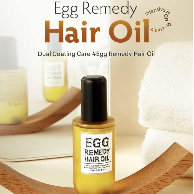 Too cool for school Масло для волос Egg Remedy – 100 мл