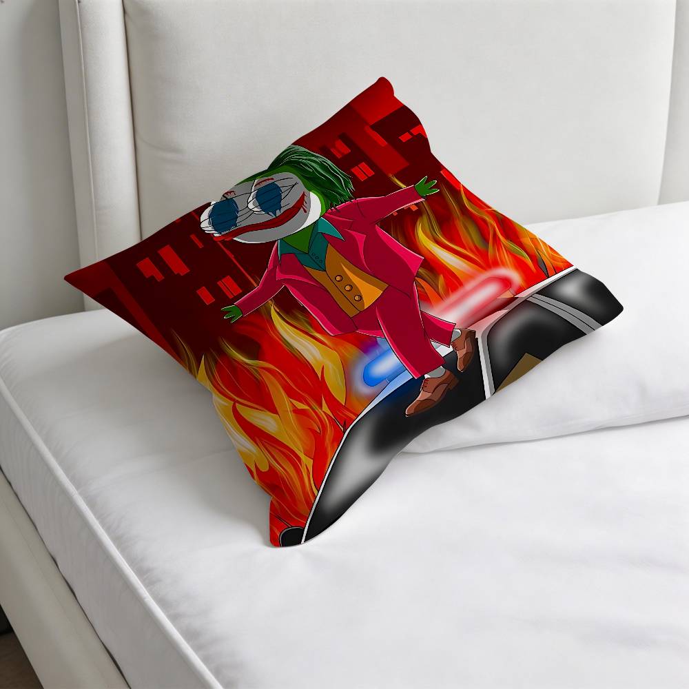 Meme Fuuny Frog PPepe Square Pillow Cover Decorative Throw Pillow Case for Sofa Couch Bed Home Car Living Room Decoration