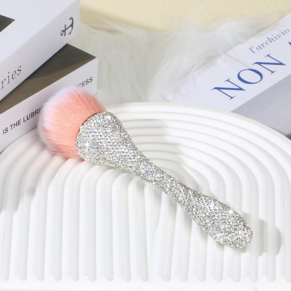 Soft Bristles Loose Powder Brush Artificial Fiber Make Up Brush Diamond Handle Makeup Brush