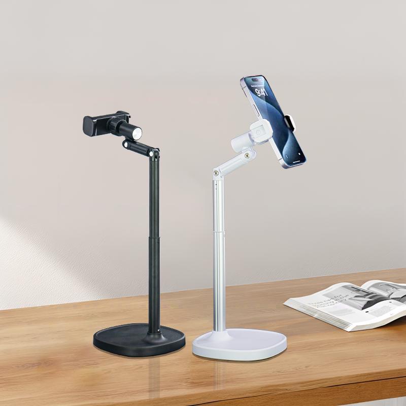 X66F Portable Multifunctional Desktop Livestream Video Shooting Stand 360 Degree Rotation with Flexible Holder
