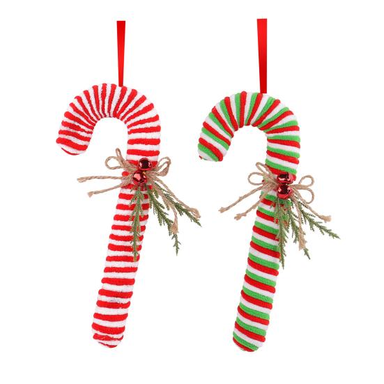 Рождественская елка, украшение в виде леденца, подвесные украшения в виде леденцов, подвеска на рождественскую елку для праздничных вечеринок