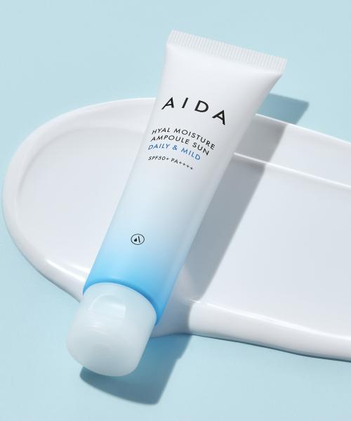 [AIDA COSMETIC] Увлажняющий Гиалуроновый Солнцезащитный Крем SPF 50+ PA++++ 60г