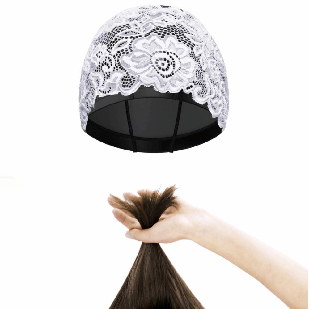 Lace Swimming Cap PU Ear Protect Cap Fashion look Waterproof Swim Hat Daily