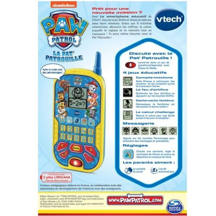 VTECH - ЩЕНЯЧИЙ ПАТРУЛЬ - Развивающий смартфон