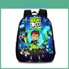 Детский рюкзак Ben 10 с креативным принтом, нейлоновая школьная сумка для мальчиков и девочек