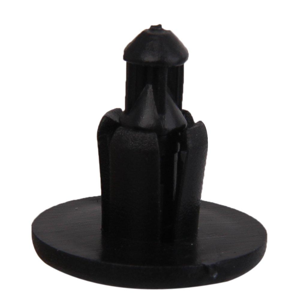 Пластиковый фиксатор бампера, клипса-пистон для Mazda BC1D-56-145, прибл.. 30 штук