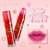 8-color Roll-on Lip Liquid, Non-stick Cup Lip Glaze, Easy-to-color Lip Gloss + Transparent Lip Oil