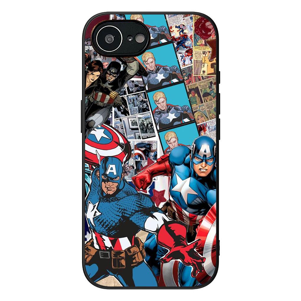 Чехол для телефона Captain America Marvel Shield для Huawei P30 P20 Mate 10 20 Lite Pro Y7 Y8S Y9A Y9 Prime P Smart 2019 Мягкий чехол