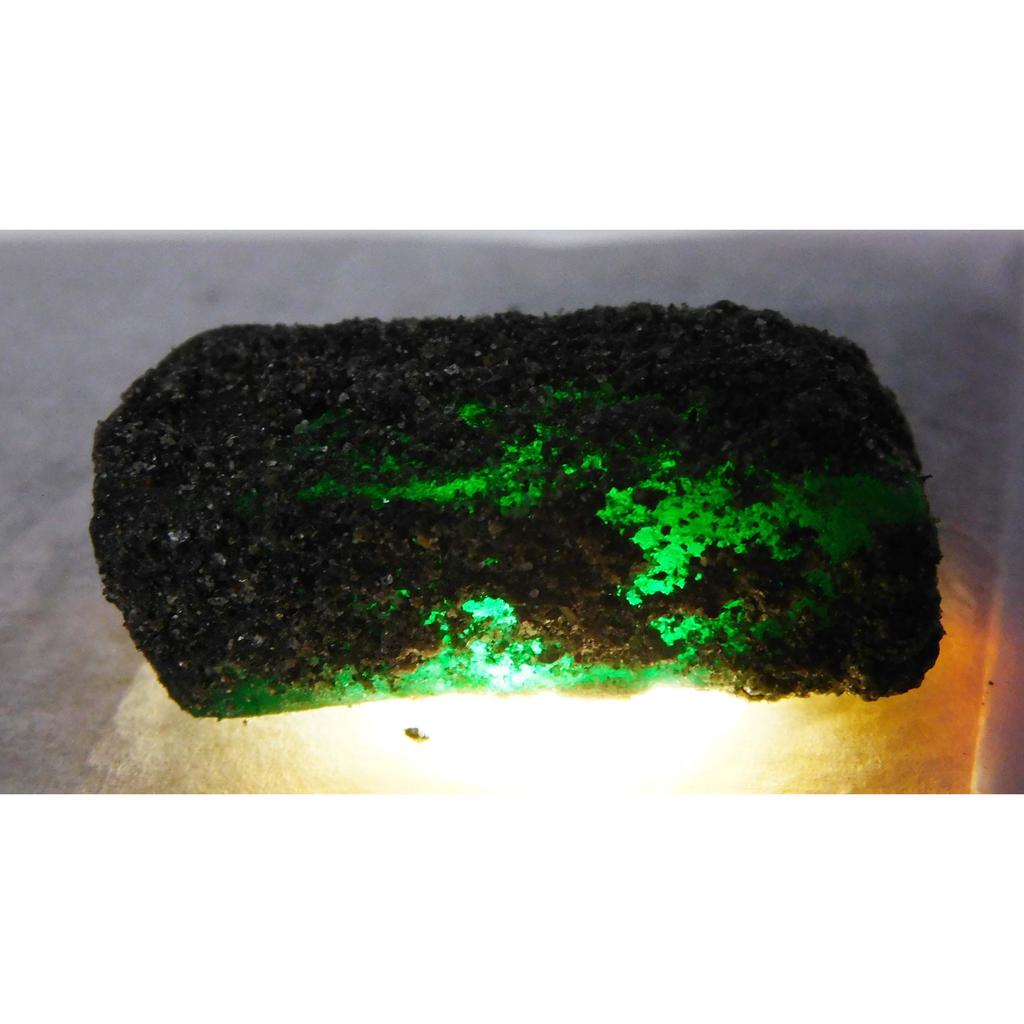 123.65 Ct Natural Green Emerald Uncut Rough CERTIFIED Loose Gemstone A-2201