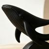 Минималистичные украшения в виде китов, полая фигурка, 3D-печатная матовая скульптура животного для художественного украшения рабочего стола, декора рабочего стола дома и в офисе, современная