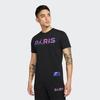 Jordan Париж Сен-Жермен Повседневная спортивная футболка с круглым вырезом с коротким рукавом Мужские топы Черный CZ0802-010