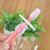 1 шт. силиконовые детские прорезыватели обучающие зубные щетки для детей детская зубная щетка для новорожденных щетка для новорожденных с OPP LH7s