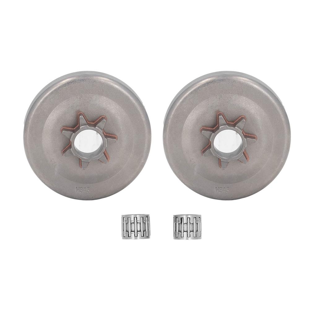 Цепная пила 7-зубчатый барабан сцепления Игольчатый подшипник Комплект Звездочка Аксессуары для Husqvarna 350 340 345 445