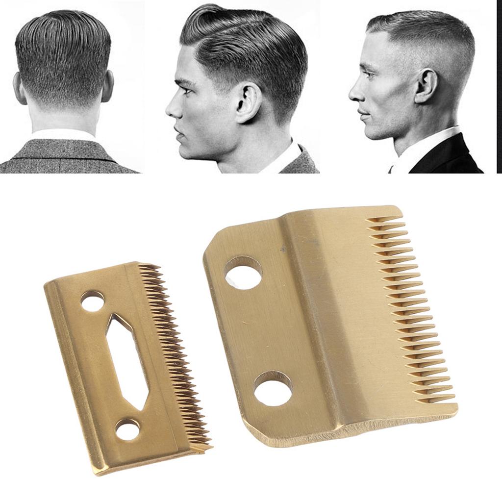 2pcs Professional Stainless Steel Blade Cutter for 8148 Electric Hair Trimmer Clipper Replacement