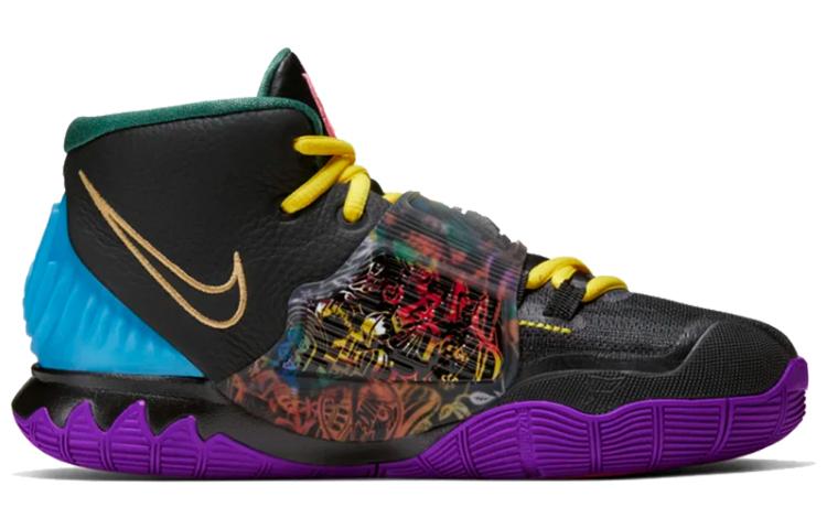 Nike Kyrie 6 Irving 6 CNY China Year Game Ready Mid top Basketball Shoes Blue Purple CQ5820-001
