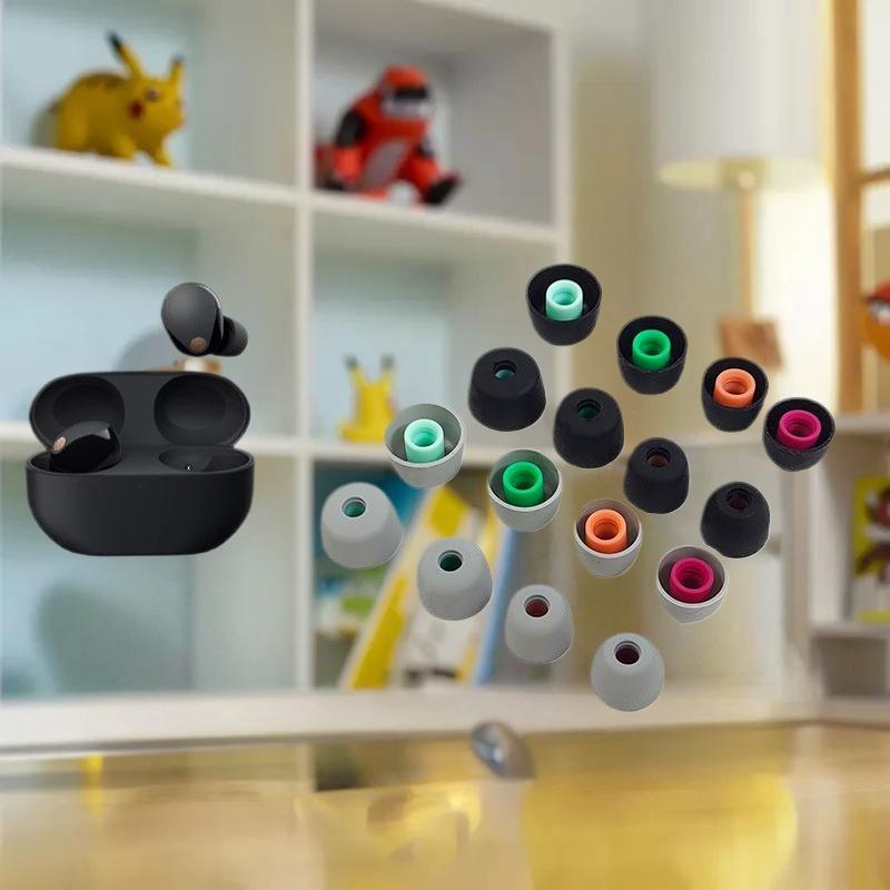 Набор амбушюр для Sony WF 1000XM и Oneplus Buds, Силиконовые ушные вкладыши, 6 шт.