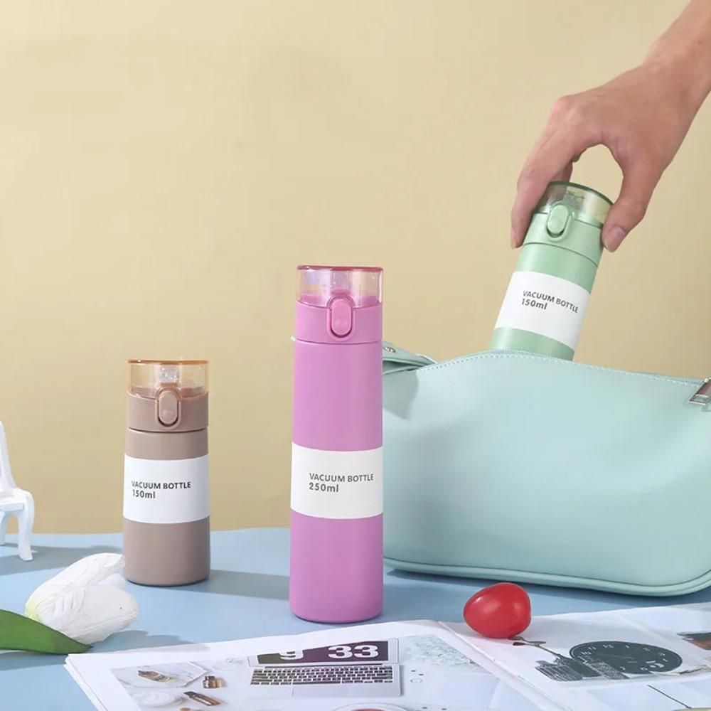 150/250ml Mini Mini Water Cup Stainless Steel Insulated Bottle Quality Vacuum Cup  Travel