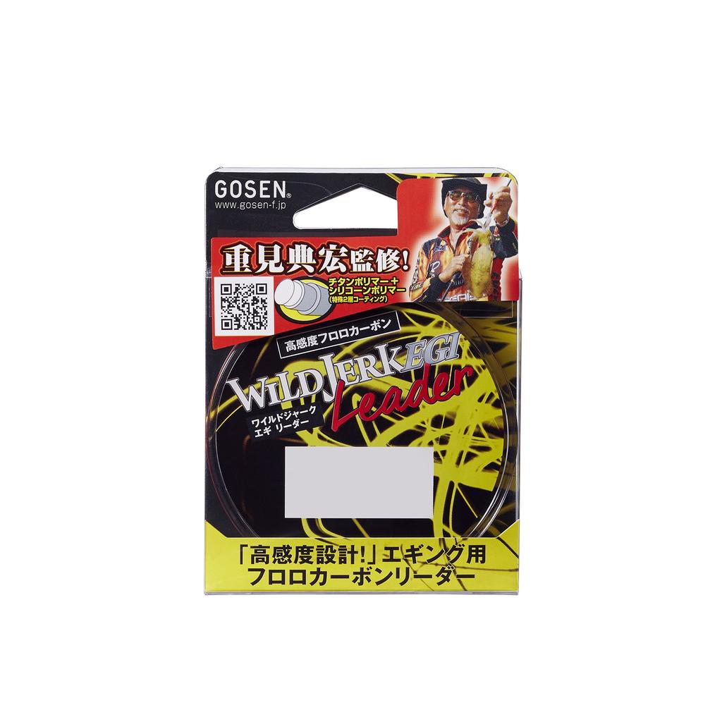 GOSEN Leader Wild Jerk Egi Leader Флюорокарбон 30м 1.5 6lb