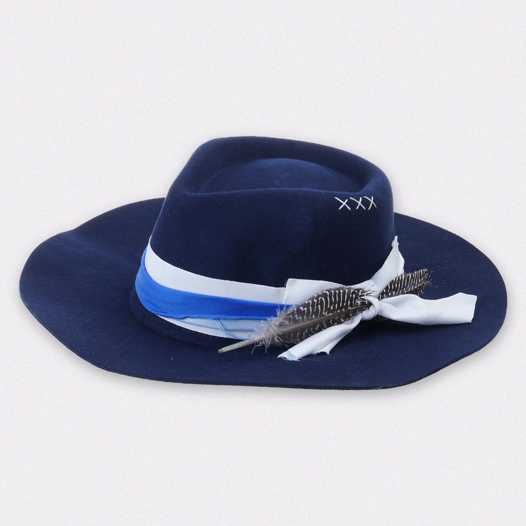 Breathable Wool Fedoras Hat with Wide Brim Feathers for Daily Wear Travel and Theme Parties Gathering Costume Headwear