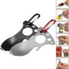 Multitool  Pocket Bottle Opener Spork Spoon Screwdriver Camp Survival Kit