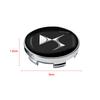 FRPM6 4pcs 60mm Car Wheel Center Hub Center Cap Rim Hub Dustproof Cover Emblemem For Citroen DS SPIRIT DS4S DS5 5LS DS3 DS4 WILD RUBIS