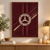 Mercedes Diamond Painting Kit 5D Full Drill DIY Diamond Mosaic Wall Art Home Decor